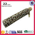 China Fabricante Fábrica de Alta Qualidade OEM Promocional Leopard Print Umbrella Automatic Abrir e Fechar